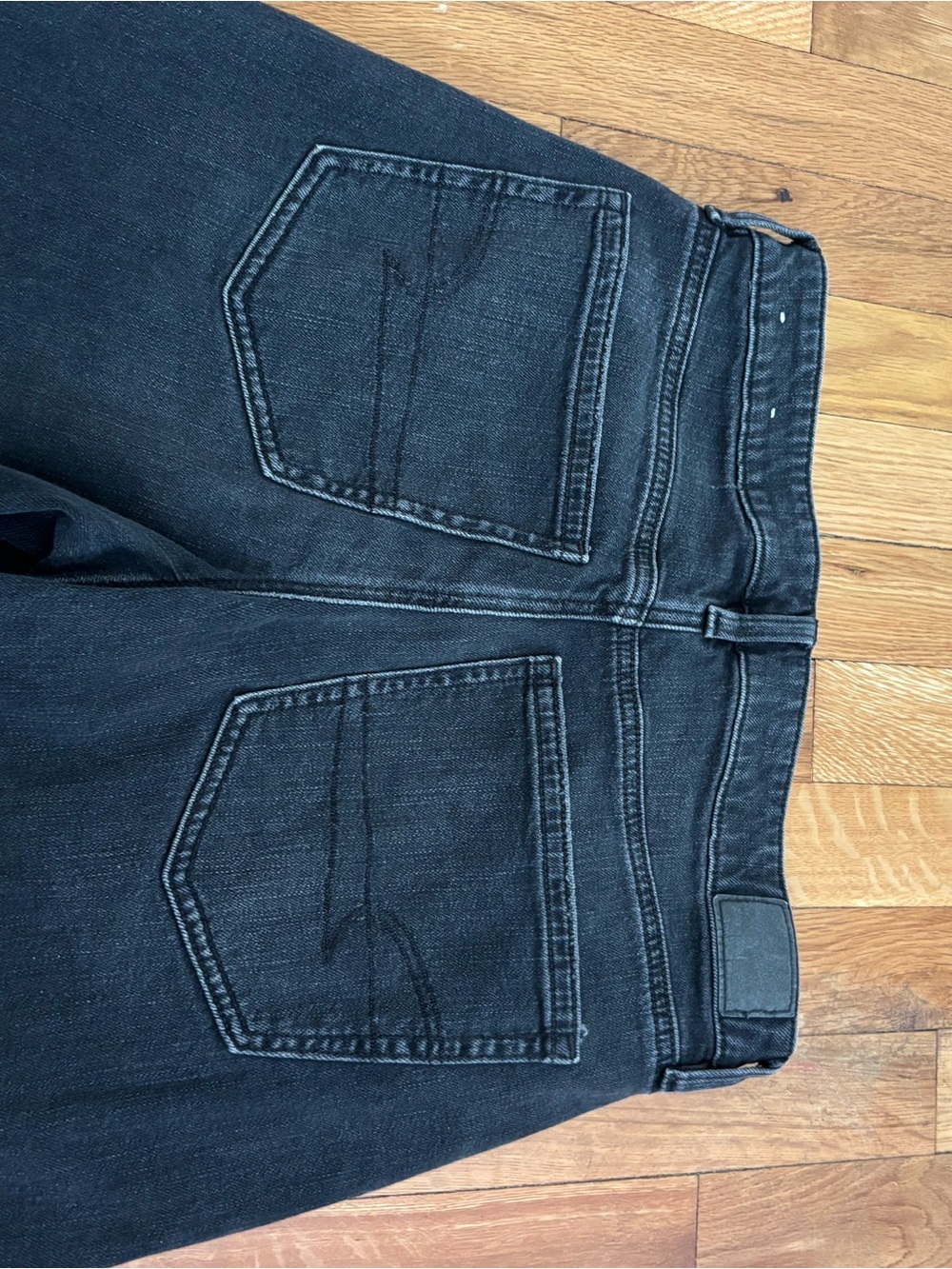 American Eagle Outfitters Black Baggy Denim Jeans - Picture 4 of 4